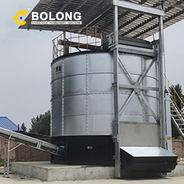 rapid cow manure fermenter